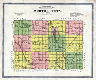 Topographical Map, Worth County 1913